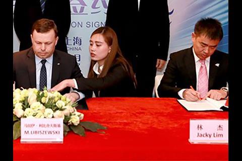 PKP Cargo has signed an agreement to work with Worldwide Logistics to expand its presence in China.